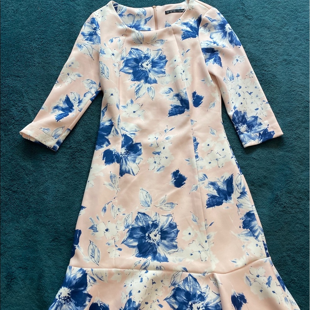 Zara floral dress size XS